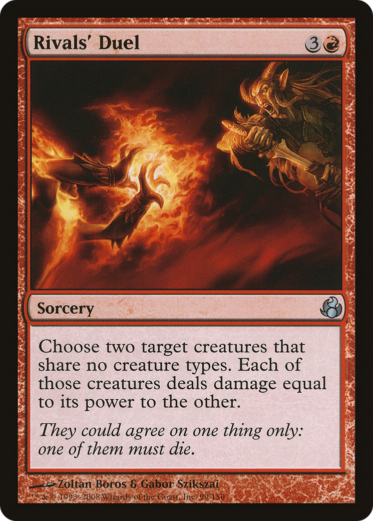 Rivals' Duel (MOR-099)  Foil