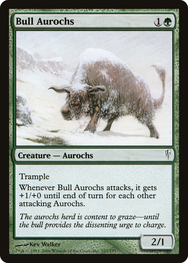 Bull Aurochs (CSP-107)  Foil