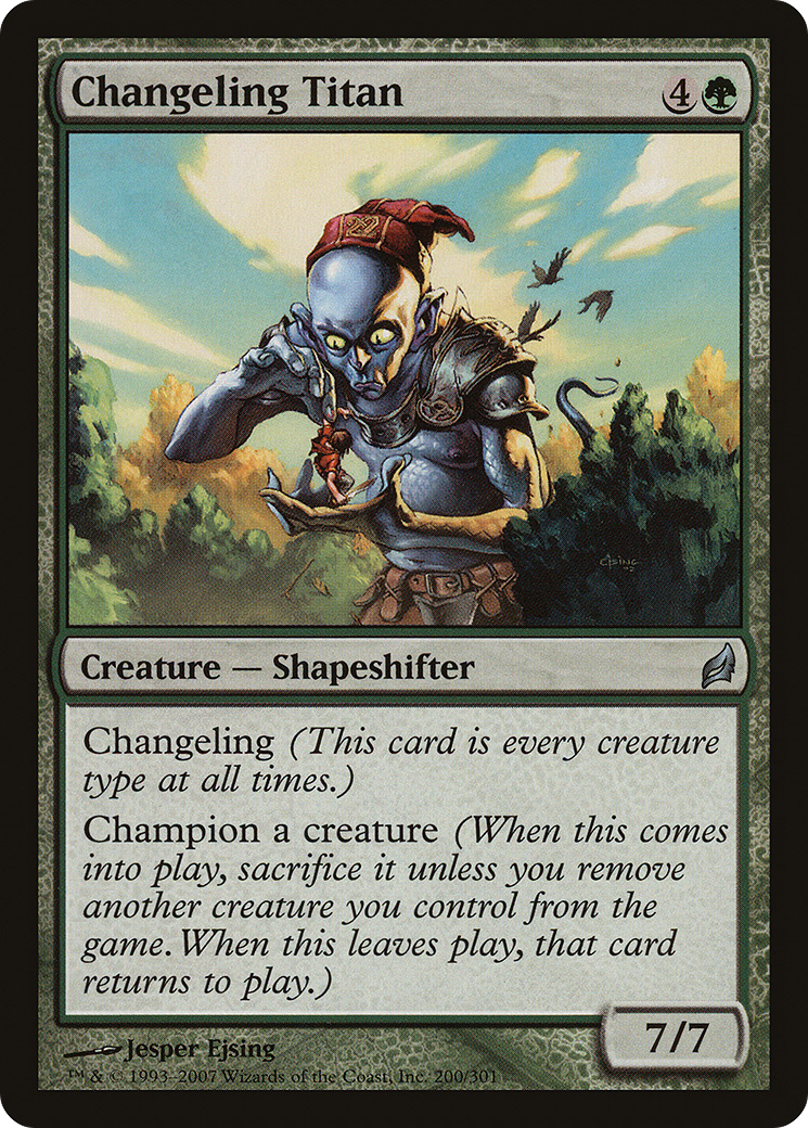 Changeling Titan (LRW-200)  Foil