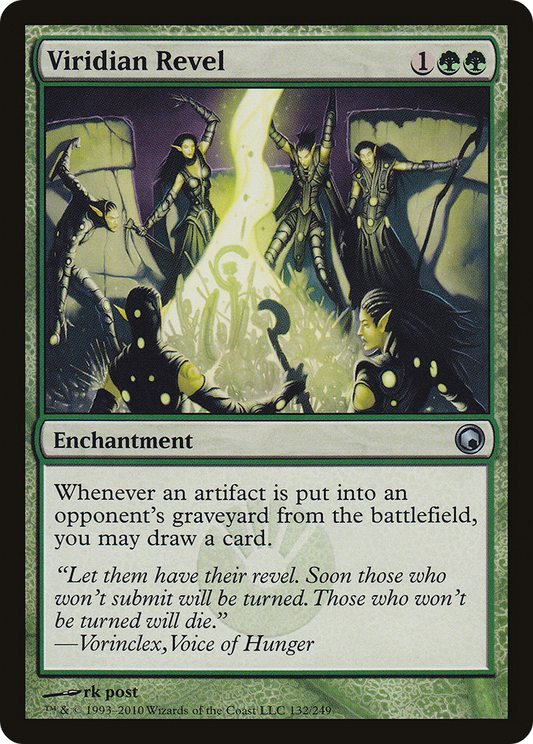 Viridian Revel (SOM-132)  Foil