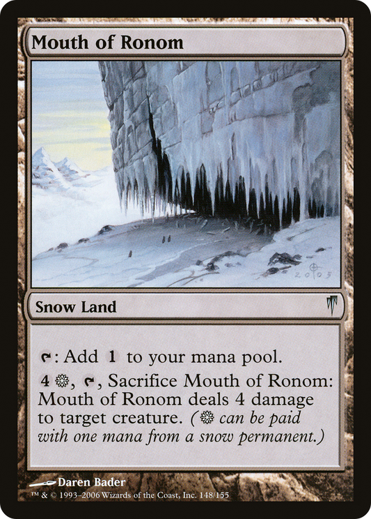 Mouth of Ronom (CSP-148)  Foil