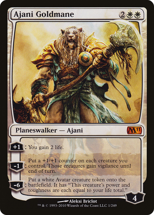 Ajani Goldmane (M11-001)  Foil