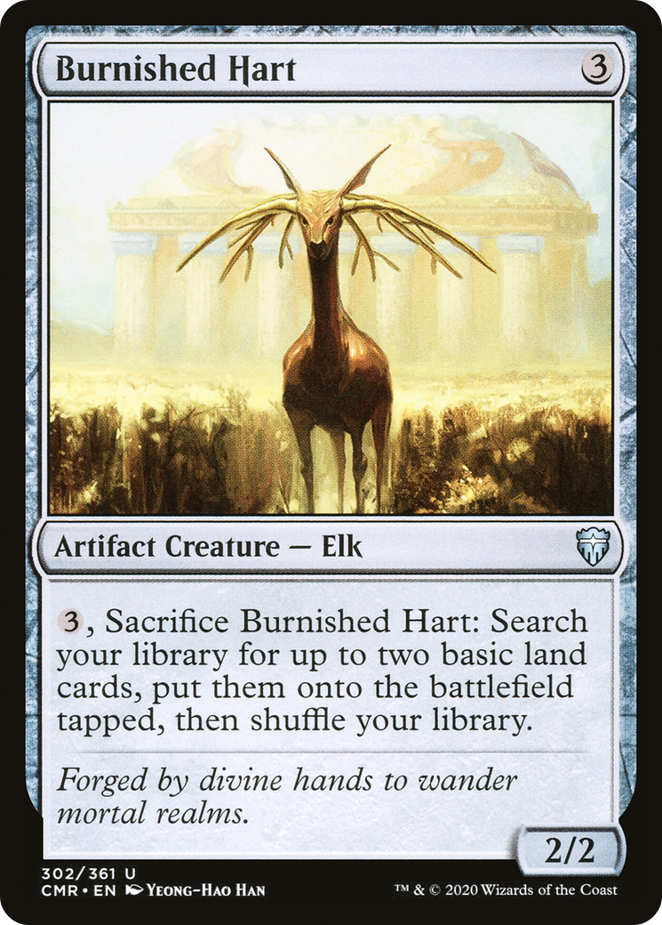 Burnished Hart (CMR-302)  Foil