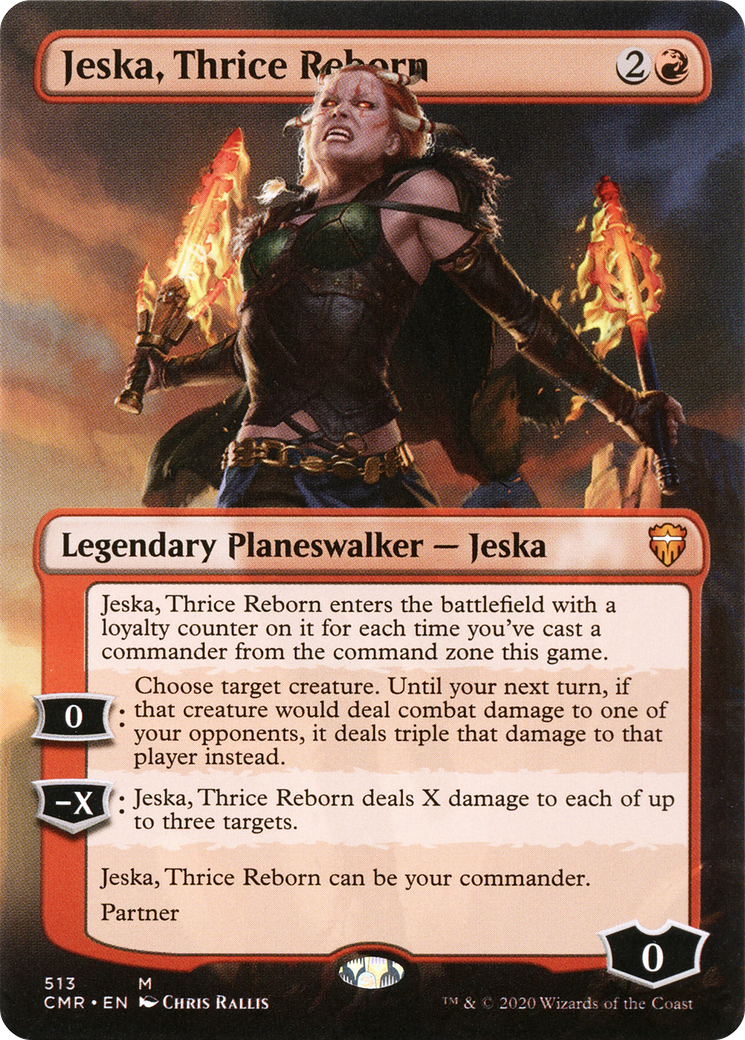 Jeska, Thrice Reborn (Borderless) (CMR-513)