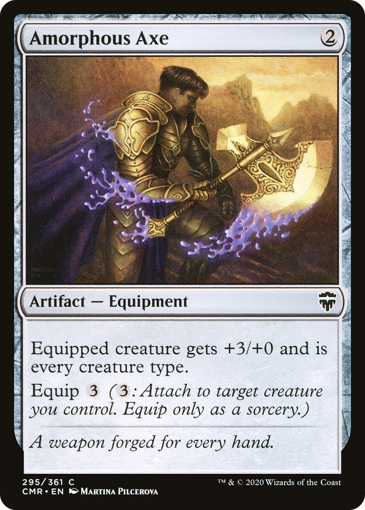 Amorphous Axe (CMR-295)  Foil