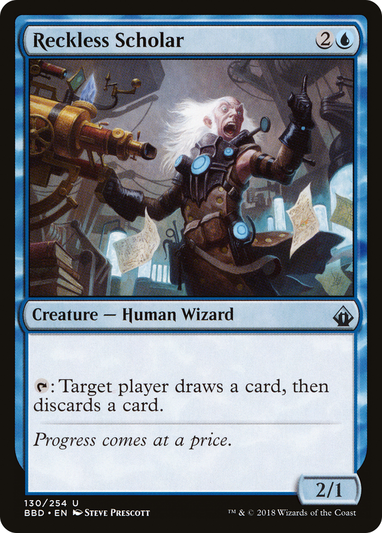 Reckless Scholar (BBD-130)  Foil