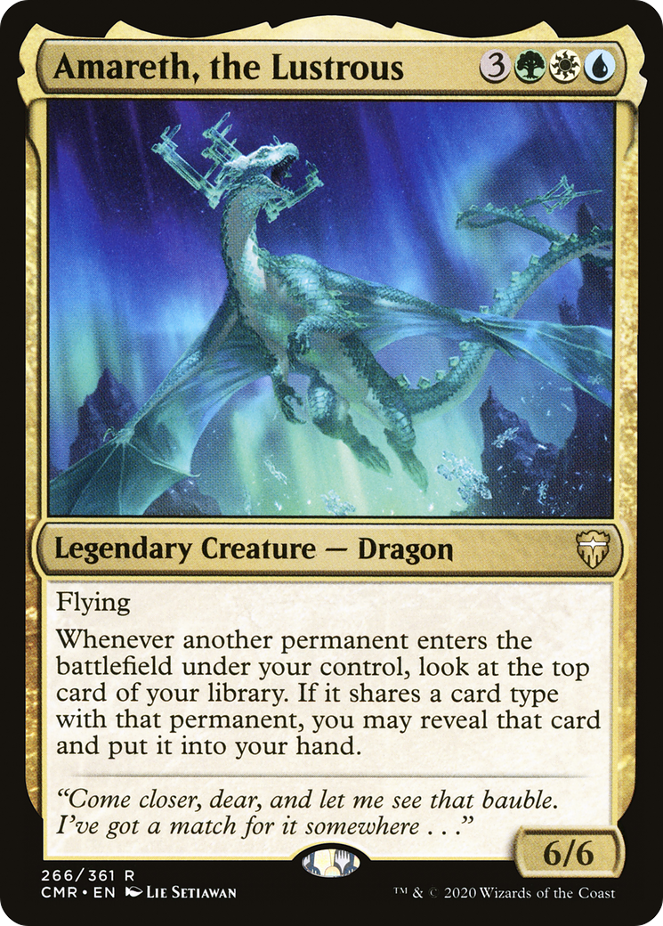 Amareth, the Lustrous (CMR-266)  Foil