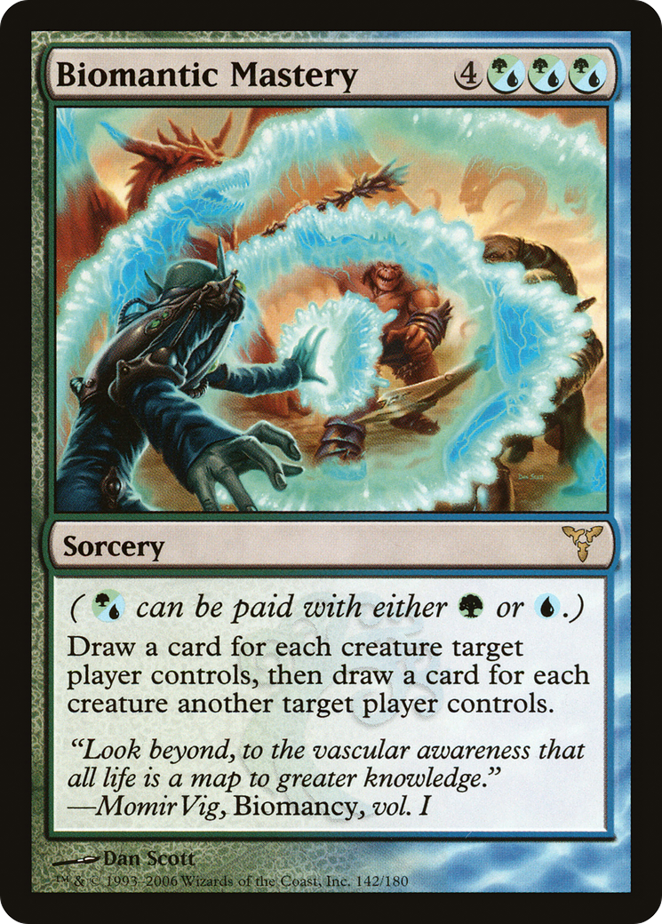 Biomantic Mastery (DIS-142)  Foil