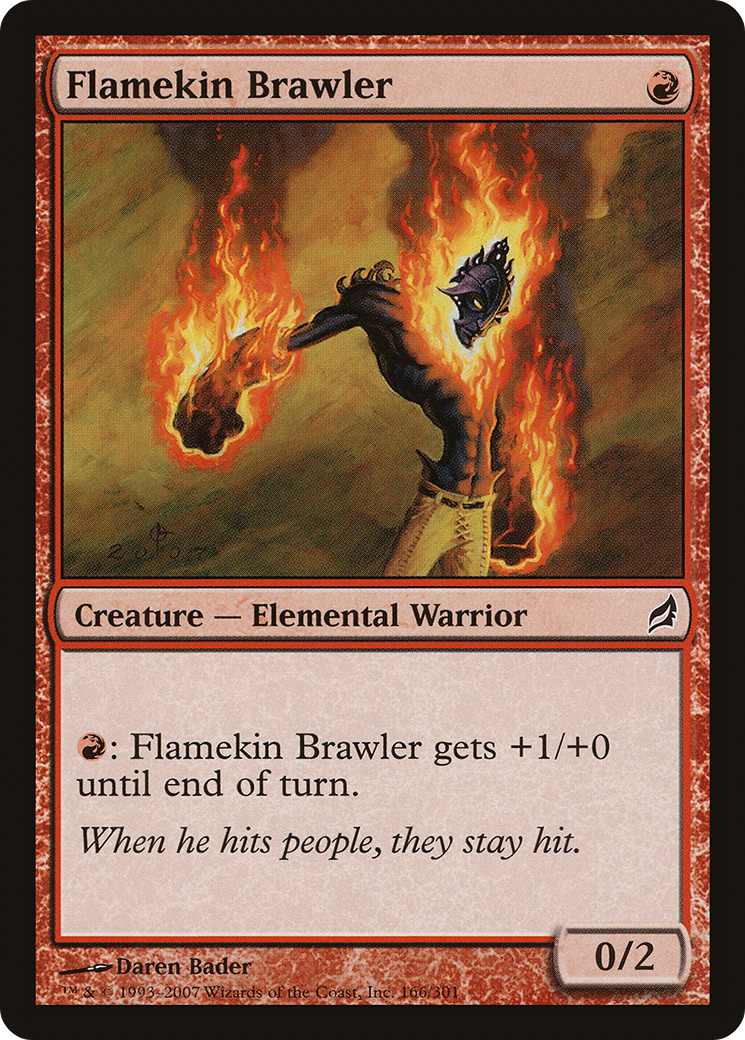 Flamekin Brawler (LRW-166)