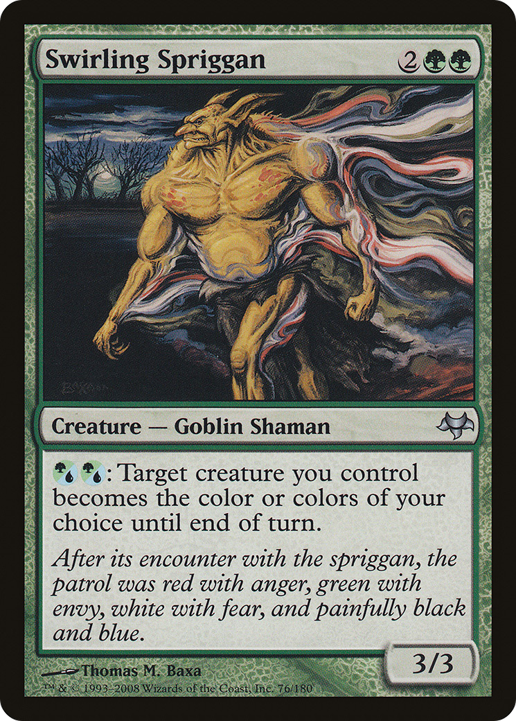 Swirling Spriggan (EVE-076)  Foil
