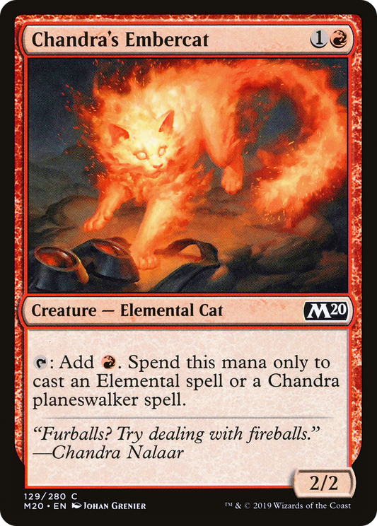 Chandra's Embercat (M20-129)