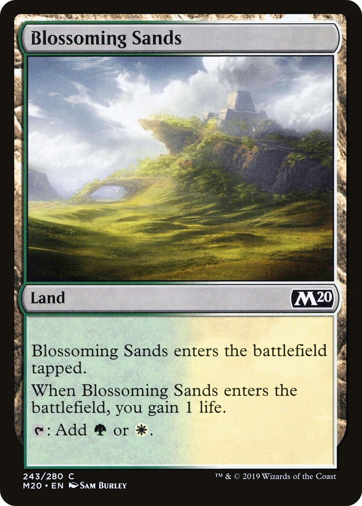 Blossoming Sands (M20-243)  Foil
