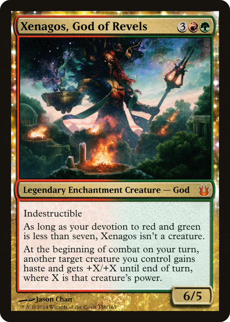 Xenagos, God of Revels (BNG-156)  Foil