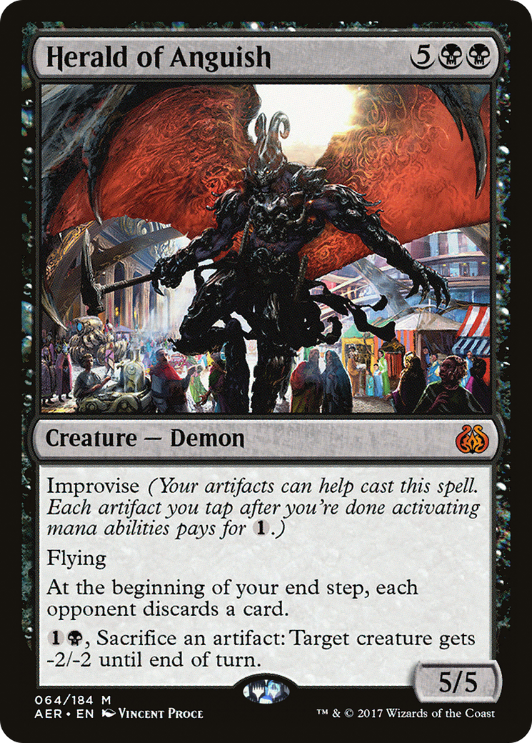 Herald of Anguish (AER-064)  Foil
