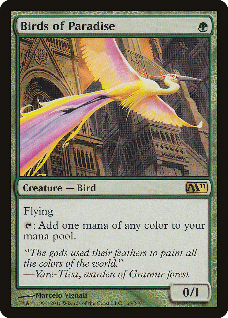 Birds of Paradise (M11-165)  Foil