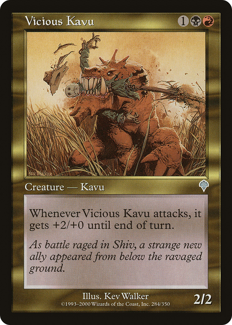 Vicious Kavu (INV-284)  Foil