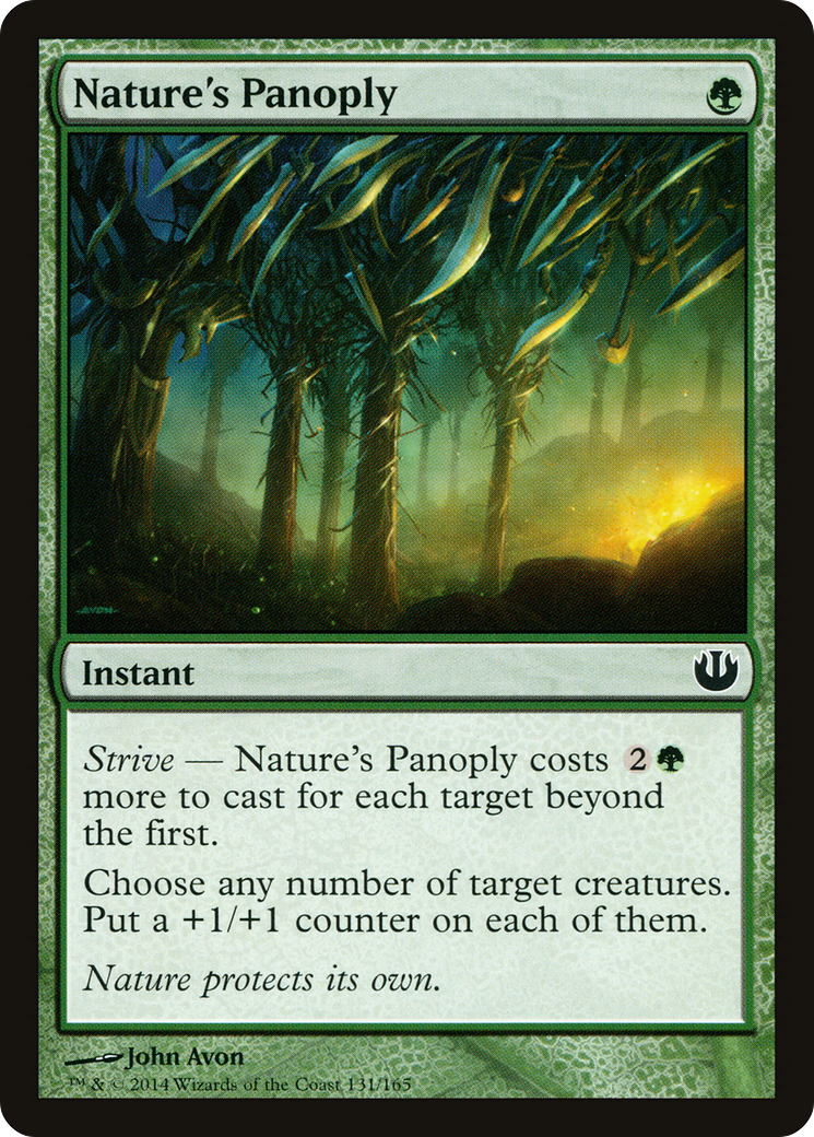 Nature's Panoply (JOU-131)  Foil