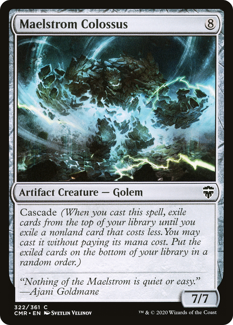 Maelstrom Colossus (CMR-322)  Foil
