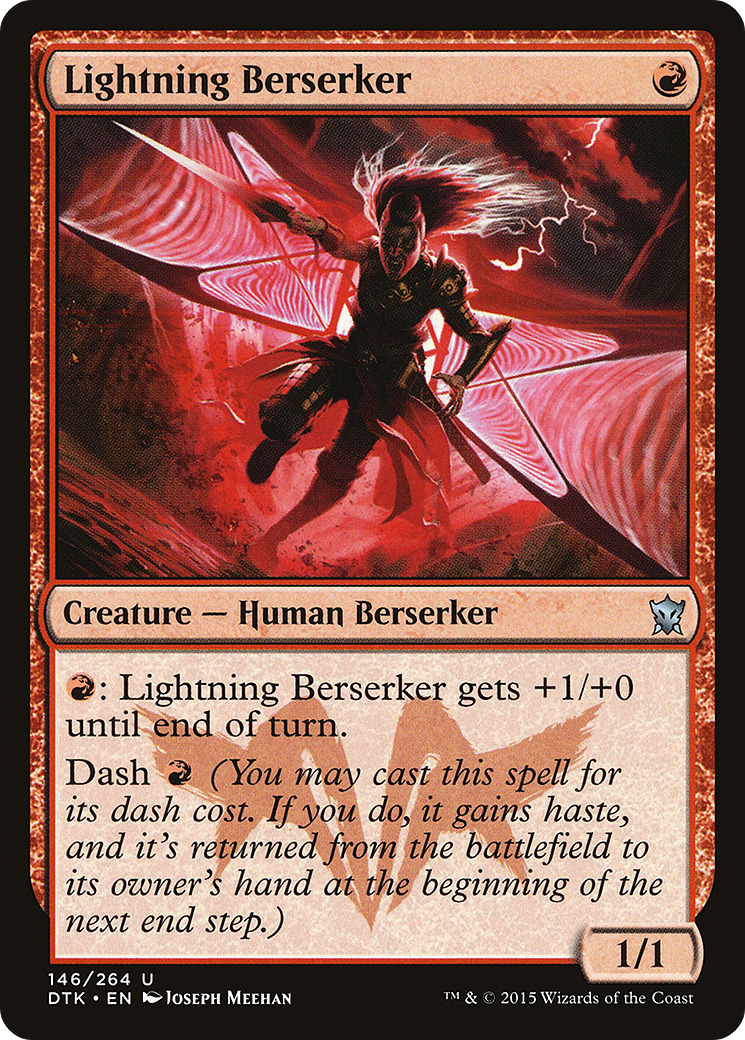 Lightning Berserker (DTK-146)  Foil