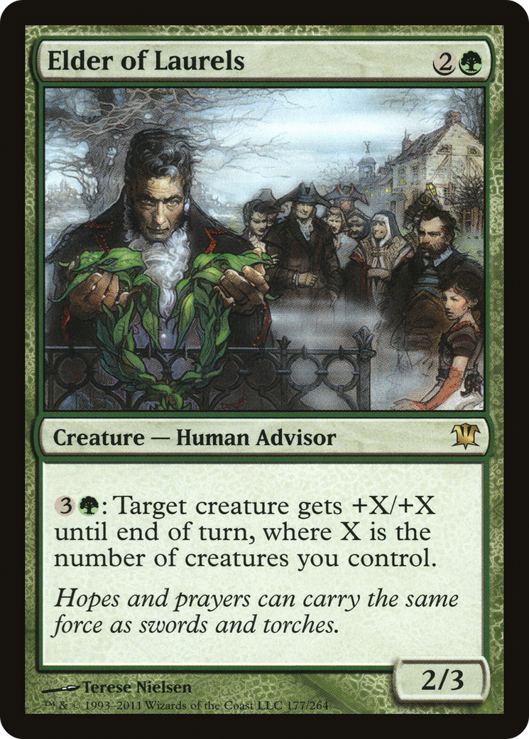 Elder of Laurels (ISD-177)  Foil