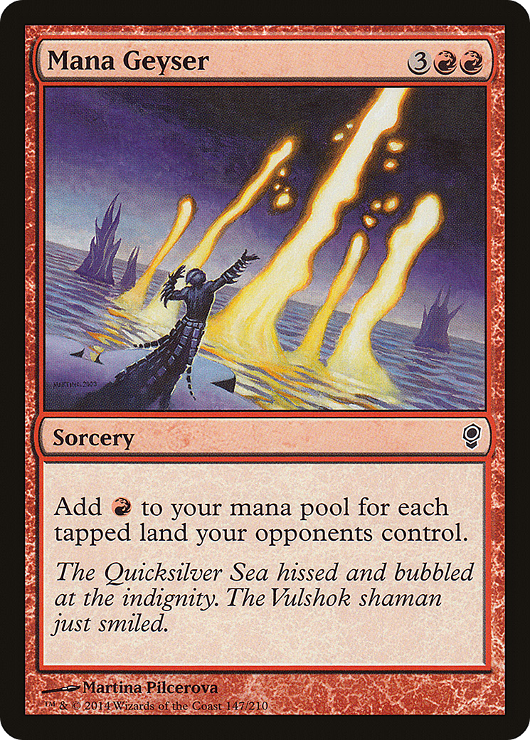 Mana Geyser (CNS-147)  Foil