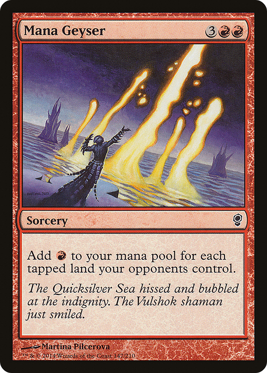 Mana Geyser (CNS-147)  Foil