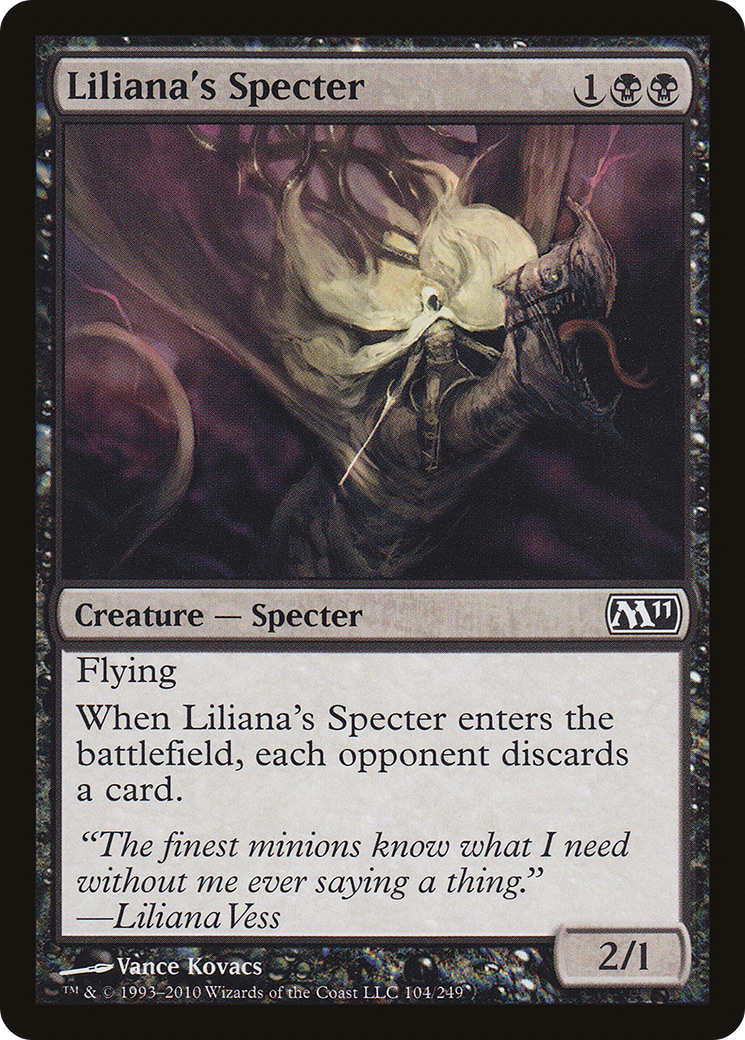 Liliana's Specter (M11-104)  Foil