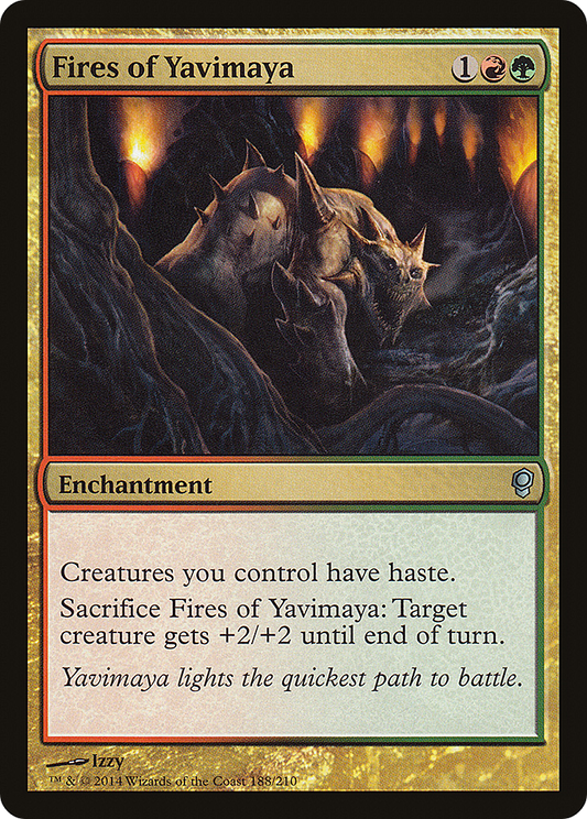 Fires of Yavimaya (CNS-188)  Foil