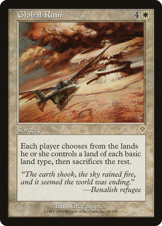 Global Ruin (INV-018)  Foil