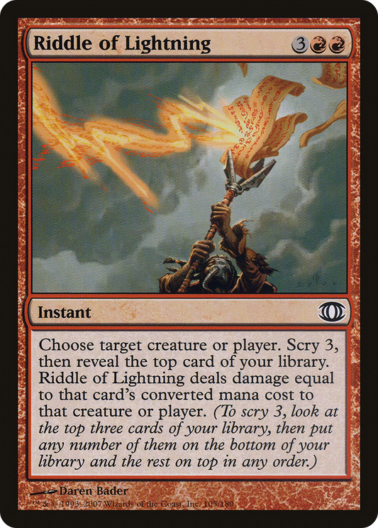 Riddle of Lightning (FUT-105)  Foil