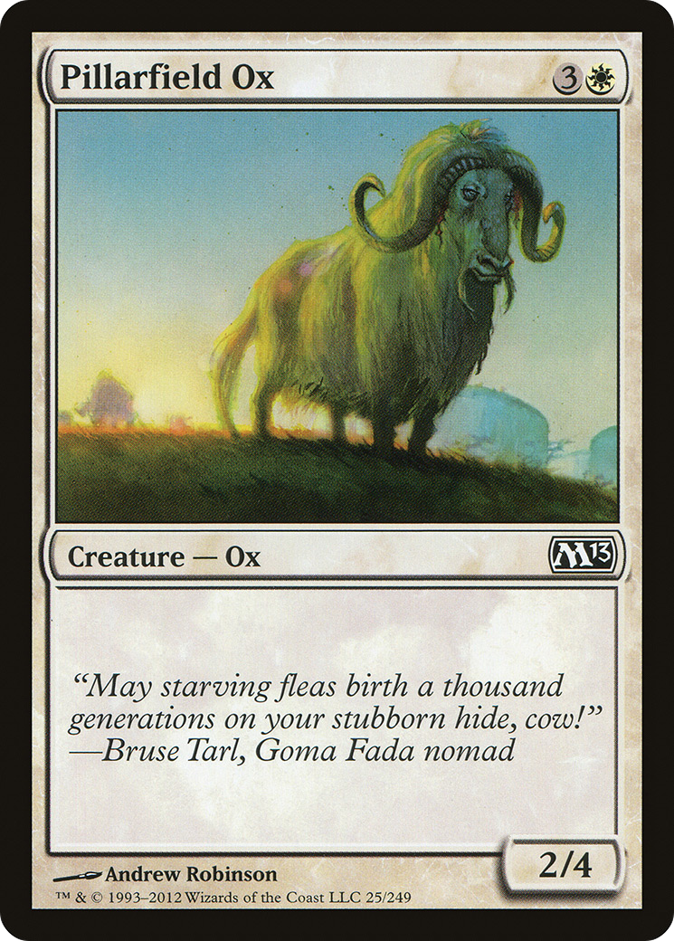 Pillarfield Ox (M13-025)  Foil