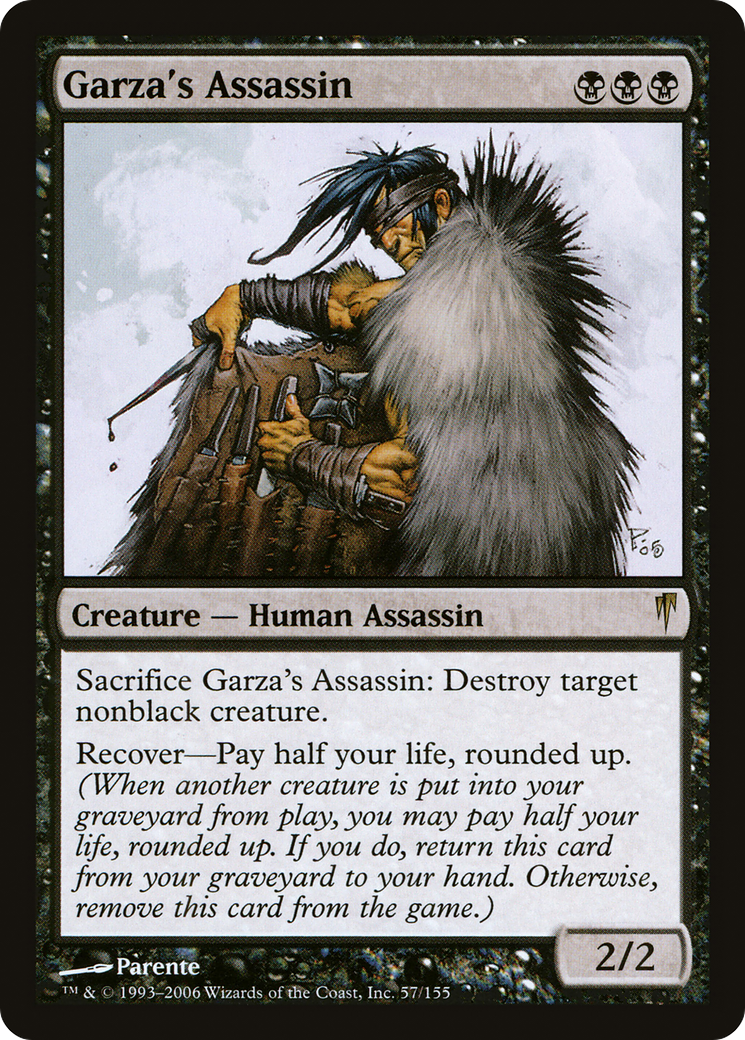 Garza's Assassin (CSP-057)  Foil