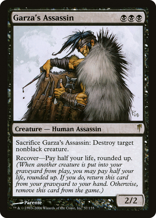 Garza's Assassin (CSP-057)  Foil