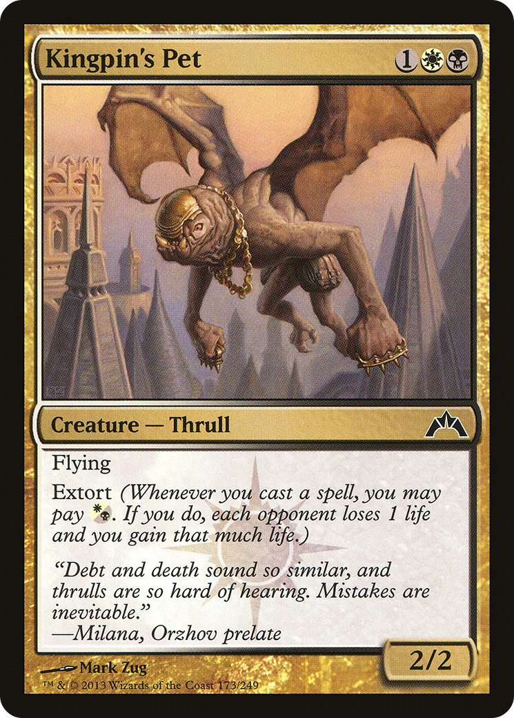 Kingpin's Pet (GTC-173)  Foil