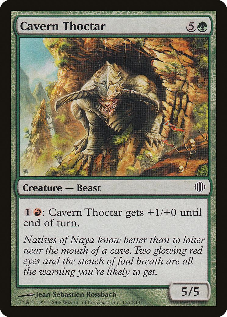 Cavern Thoctar (ALA-125)  Foil