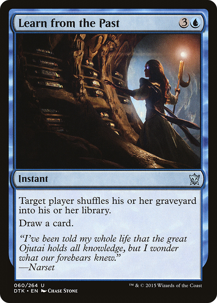 Learn from the Past (DTK-060)  Foil