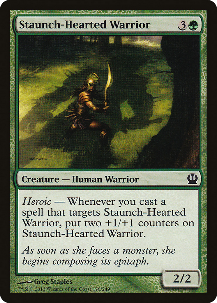 Staunch-Hearted Warrior (THS-179)  Foil