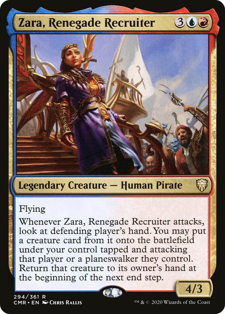 Zara, Renegade Recruiter (CMR-294)  Foil