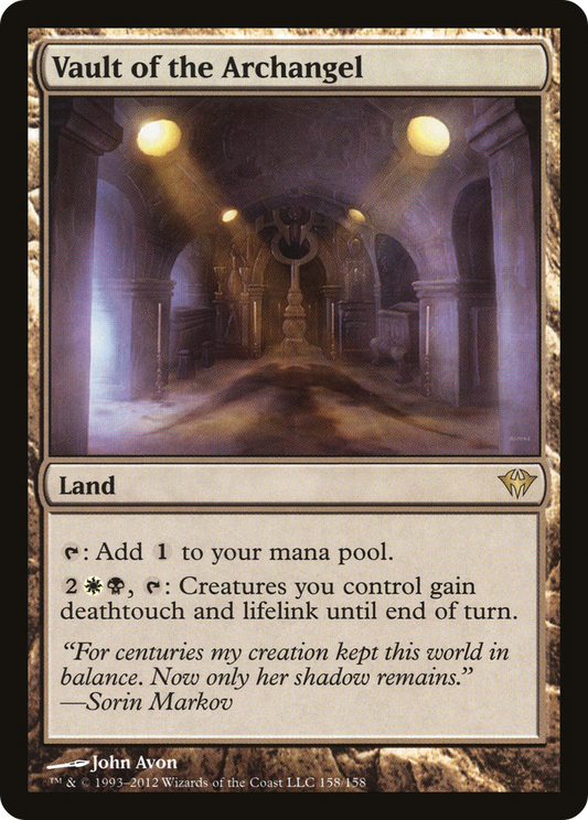 Vault of the Archangel (DKA-158)  Foil