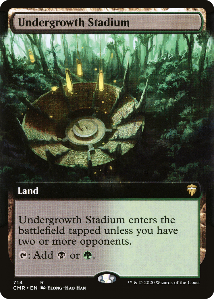 Undergrowth Stadium (Extended Art) (CMR-714)  Foil