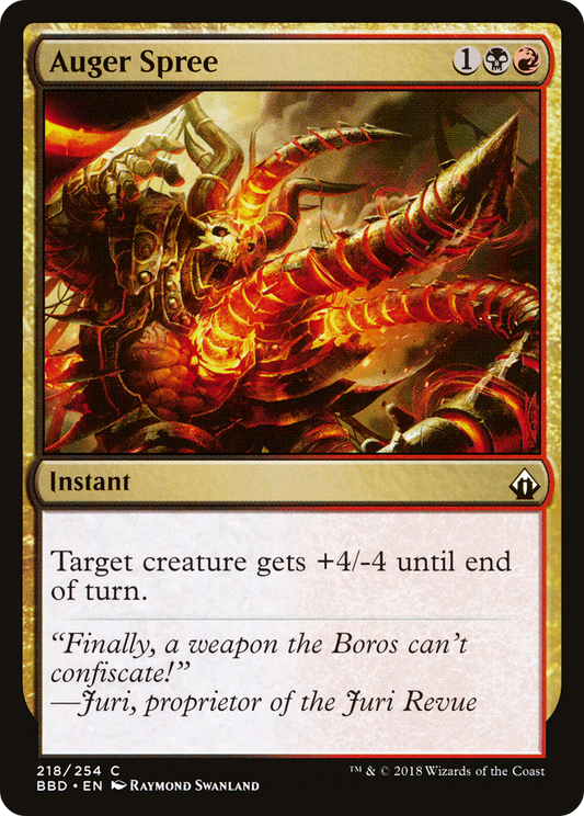 Auger Spree (BBD-218)  Foil