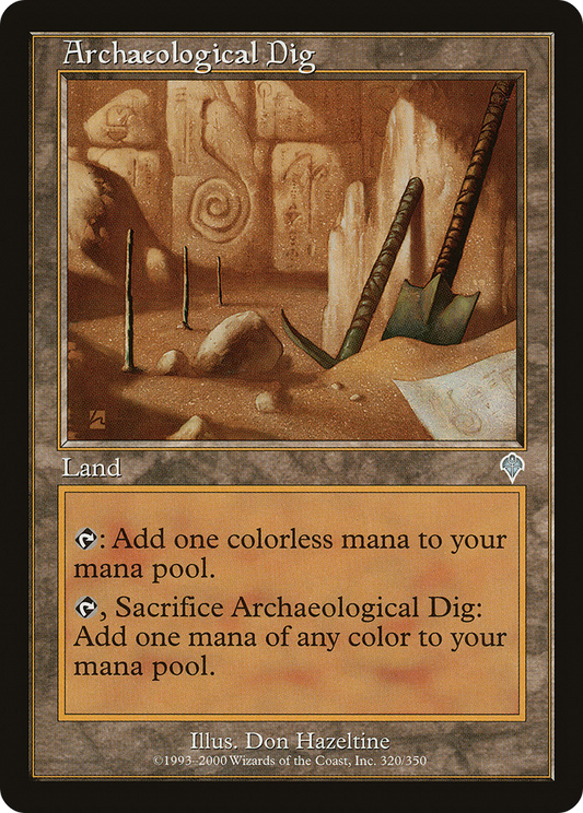 Archaeological Dig (INV-320)  Foil