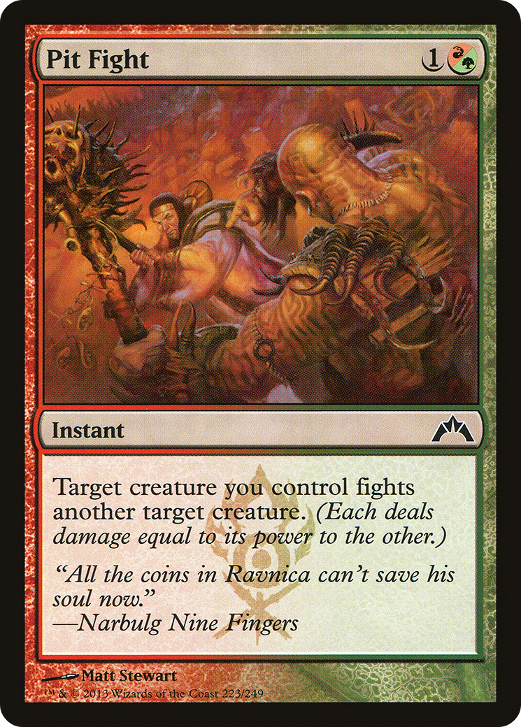 Pit Fight (GTC-223)  Foil
