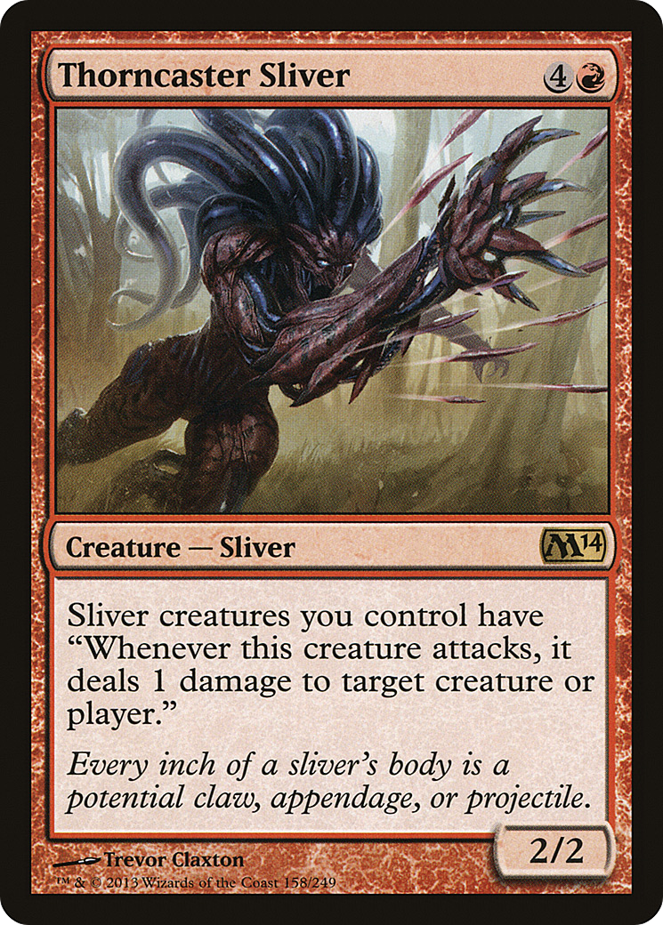 Thorncaster Sliver (M14-158)  Foil