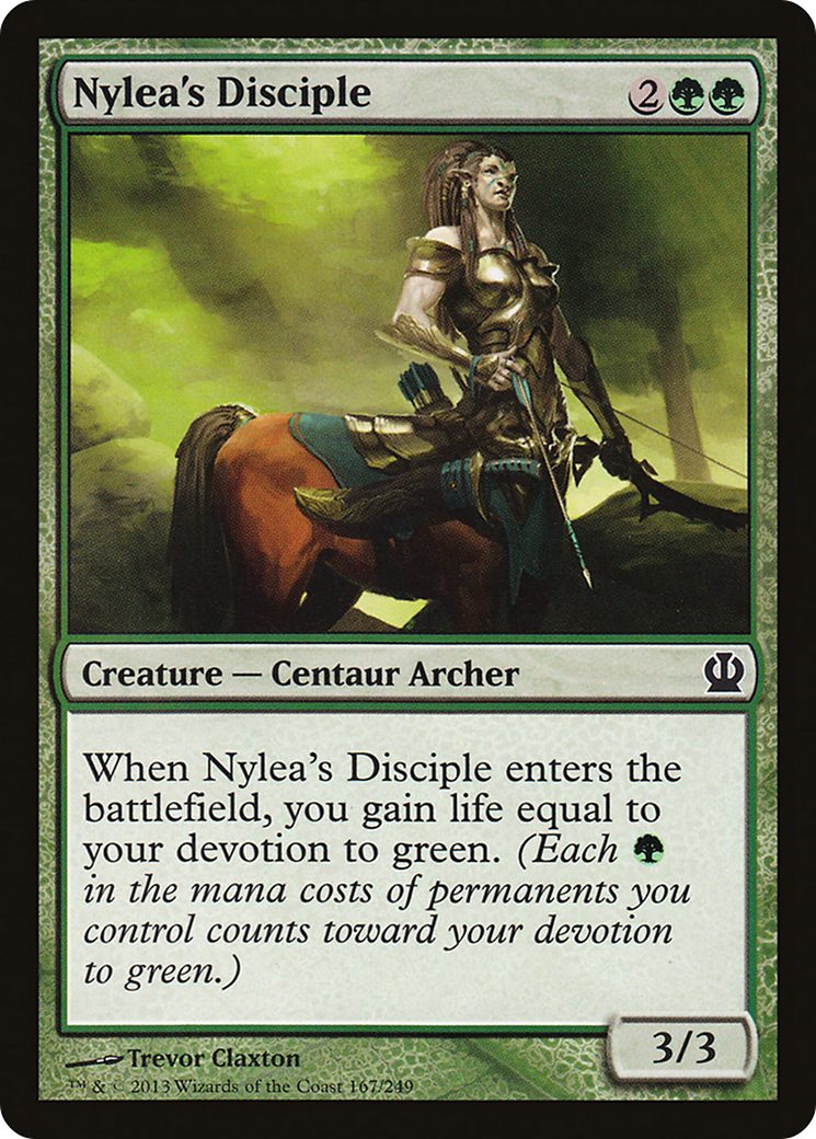 Nylea's Disciple (THS-167)  Foil