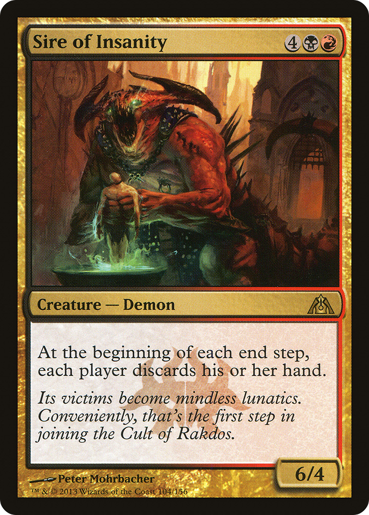 Sire of Insanity (DGM-104)  Foil