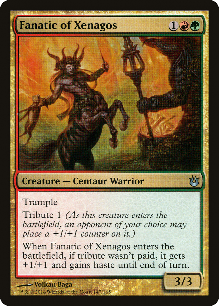 Fanatic of Xenagos (BNG-147)  Foil