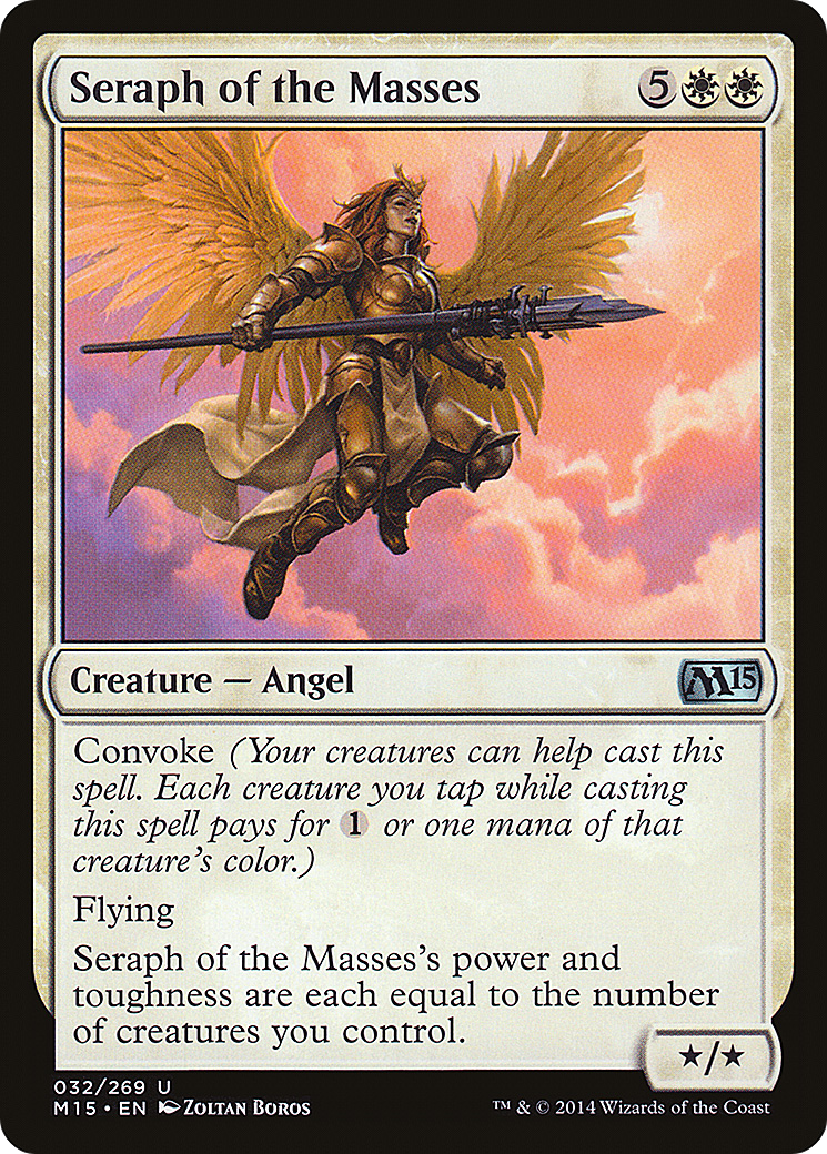 Seraph of the Masses (M15-032)  Foil
