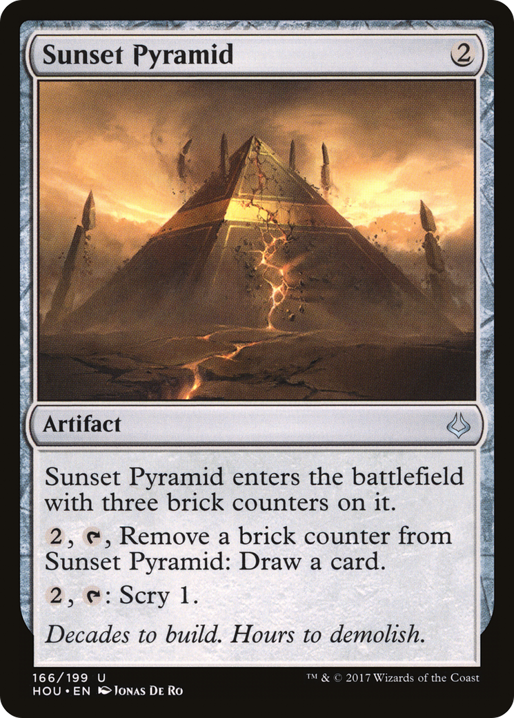 Sunset Pyramid (HOU-166)  Foil