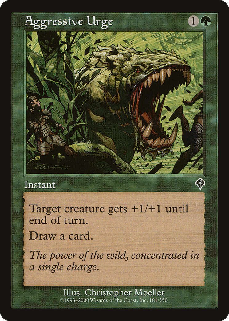 Aggressive Urge (INV-181)  Foil